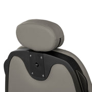 Barber chair Gabbiano Francesco grey with a black base