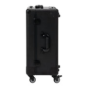 Plus Black Portable Makeup Station With LED Mirror & Bluetooth Speakers