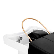Gabbiano Head Spa 017B Hair Washing Bed Black