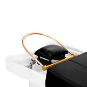Gabbiano Head Spa 017B Hair Washing Bed Black