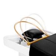 Gabbiano Head Spa 017 Hair Washing Bed Black