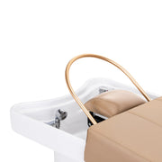 Gabbiano Head Spa 017B Hair Washing Bed Beige