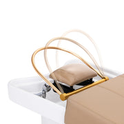 Gabbiano Head Spa 017B Hair Washing Bed Beige