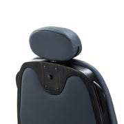 Gabbiano Francesco Graphite Barber Chair With Brushed Frame - Second Class