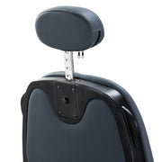 Gabbiano Francesco Graphite Barber Chair With Brushed Frame - Second Class