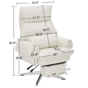 Beauty Salon Chair, Reclining Esthetician Chair for Facial, Eyelash Extension, Eyebrows, Tattoo – Model 8129