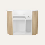 René Pure Tambour Reception Desk