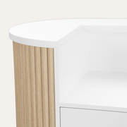 Petite René Pure Tambour Reception Desk
