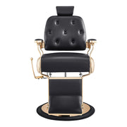 Cavalier Golden Barber Chair Black DIR