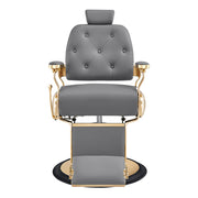 Cavalier Golden Barber Chair Gray DIR