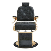 Cavalier Golden Barber Chair Vintage Black DIR
