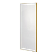 Symphony LED Styling Station – Anodized Aluminum Metal Frame Brushed Gold DIR