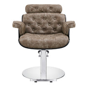 Empress Vintage Styling Chair in Vintage Brown DIR