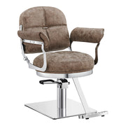 Milano Salon Hairdressing Styling Chair Vintage Brown DIR