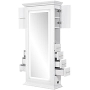 Adonis Single LED Lighted Styling Station White DIR