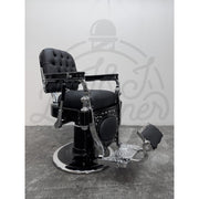 Vintage Theo A Kochs - Chrome on Gloss Black
