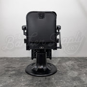 Vintage Koken Barber Chair - Black on Black