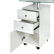 Manicure Table + incliner BD-3453+P WHITE