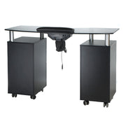 Manicure Table + HoodBD-3453+P BLACK