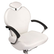 Pedicure chair with foot massager BR-2301 white