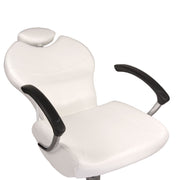 Pedicure chair with foot massager BR-2301 white