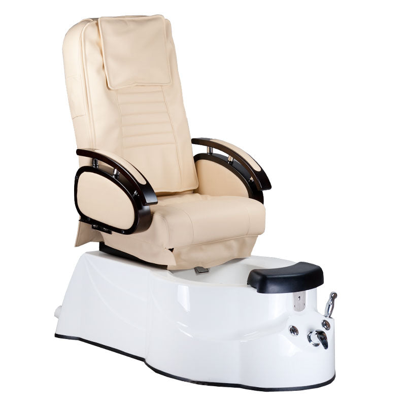 Pedicure Chair with Massage BR-3820D Cream