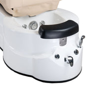 Pedicure Chair with Massage BR-3820D Cream