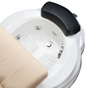 Pedicure Chair with Massage BR-3820D Cream