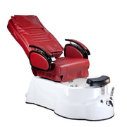 Pedicure chair with massage BR-3820D Burgundy