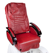 Pedicure chair with massage BR-3820D Burgundy
