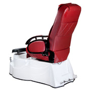 Pedicure chair with massage BR-3820D Burgundy