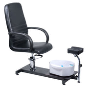 Pedicure chair with foot massager BW-100 black