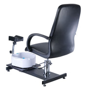 Pedicure chair with foot massager BW-100 black