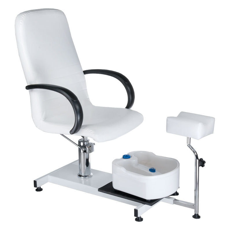 Pedicure Chair with foot massager BW-100 white