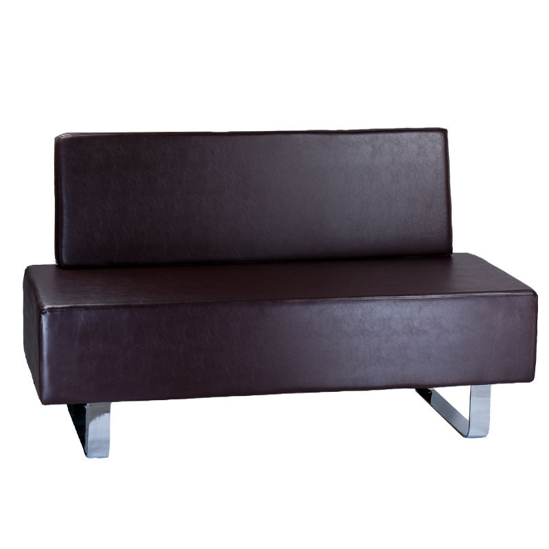 Messina BD-6713 Waiting Room Sofa Light Brown Eco Leather