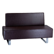 Messina BD-6713 Waiting Room Sofa Light Brown Eco Leather