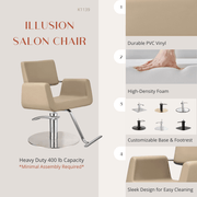 Illusion Salon Chair