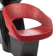 Hair washing station Paolo BH-8031 red