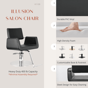 Illusion Salon Chair