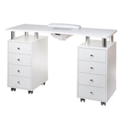 Manicure table + dust extractor BD-3425+P WHITE