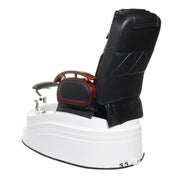 Pedicure chair with massage BR-2307 Black