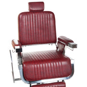 Barber Chair LUMBER BH-31823 Burgundy