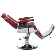 Barber Chair LUMBER BH-31823 Burgundy