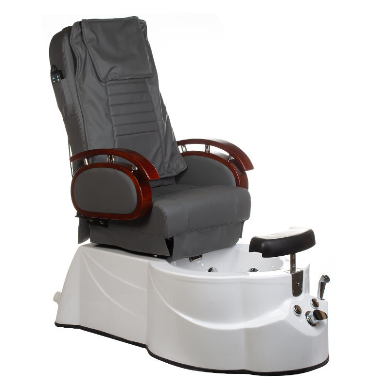Armchair for Pedicure with Massage BR-3820D Gray