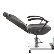 Pedicure chair with foot massager BR-2301 gray