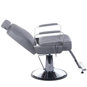 Barber Chair HOMER BH-31237 Light Gray