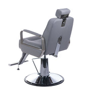 Barber Chair HOMER BH-31237 Light Gray
