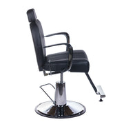 Barber chair BJORN BH-3318 Light gray
