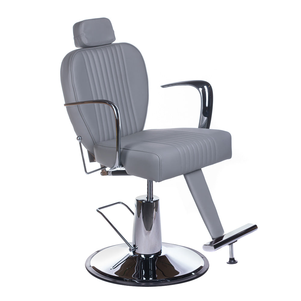Barber Chair OLAF BH-3273 Light gray