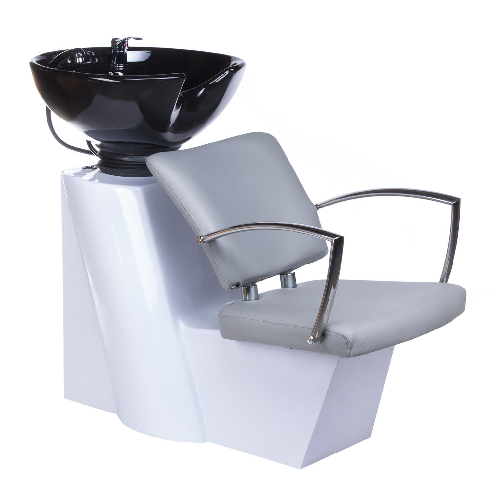 Hair Wash Station LIVIO light gray BH-8012